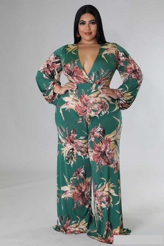 Night Luxe Lace-Up Jumpsuit