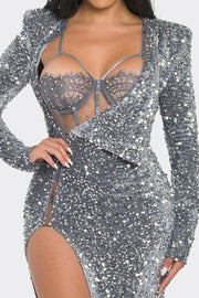 Celeste Baddie Dress Set