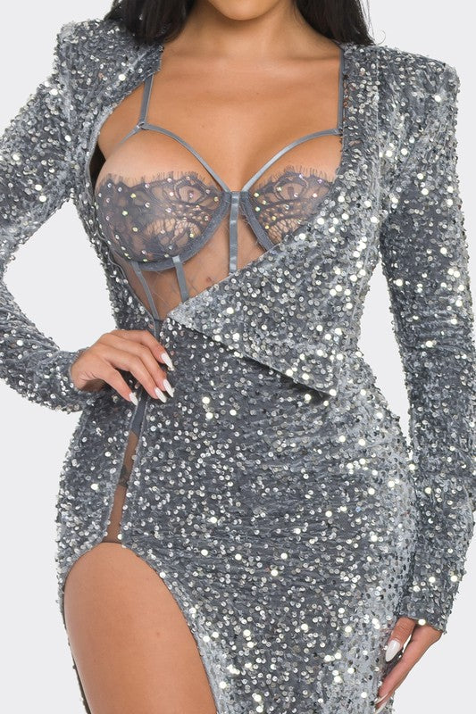 Celeste Baddie Dress Set