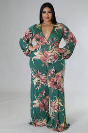 Night Luxe Lace-Up Jumpsuit