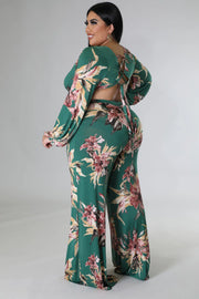 Night Luxe Lace-Up Jumpsuit