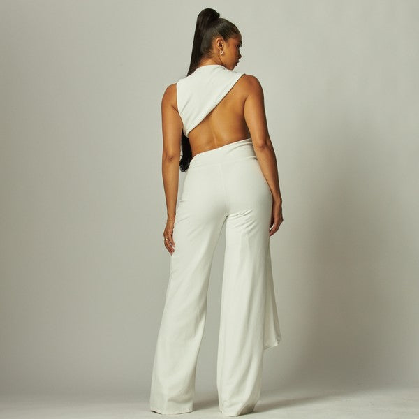 Kerzele One-Shoulder Jumpsuit