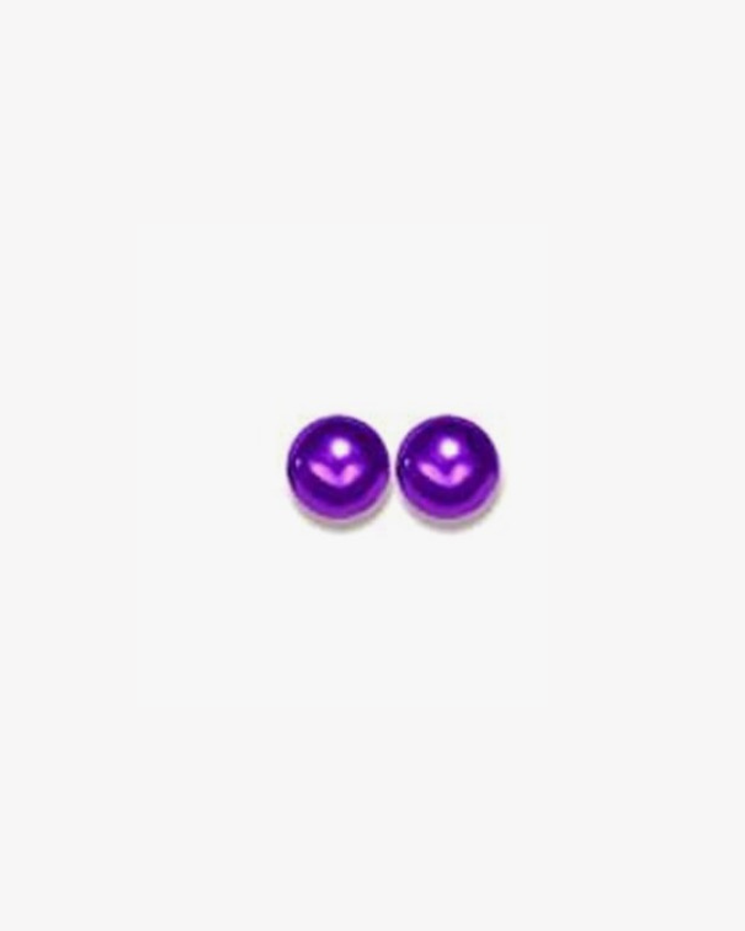 Mini Mardi Gras Acrylic Earrings