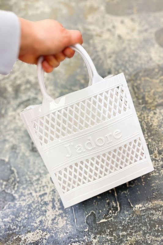 J'adore Babe Bag White