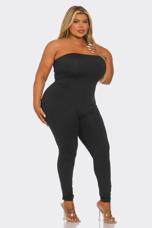 Tammy Basic Tube Jumpsuit