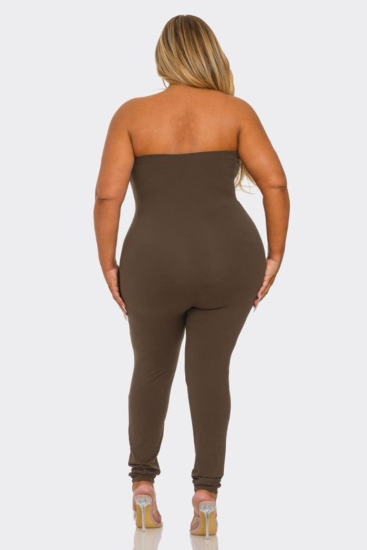 Tammy Basic Tube Jumpsuit