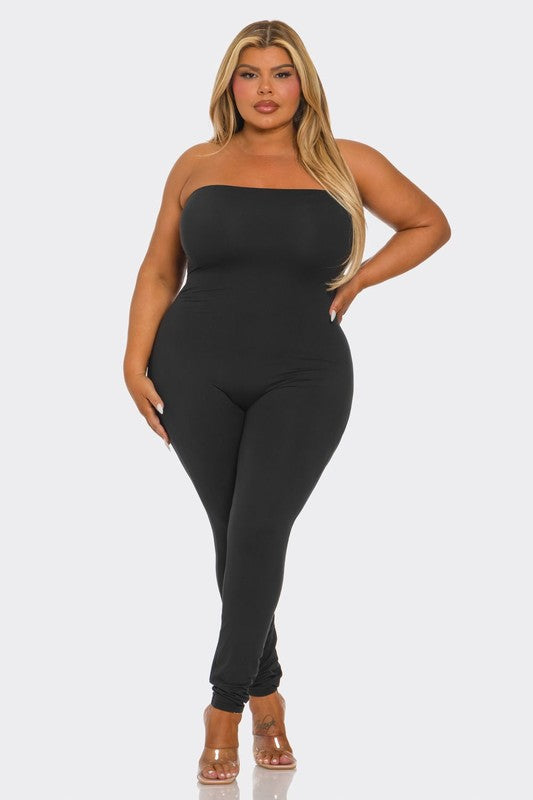 Tammy Basic Tube Jumpsuit