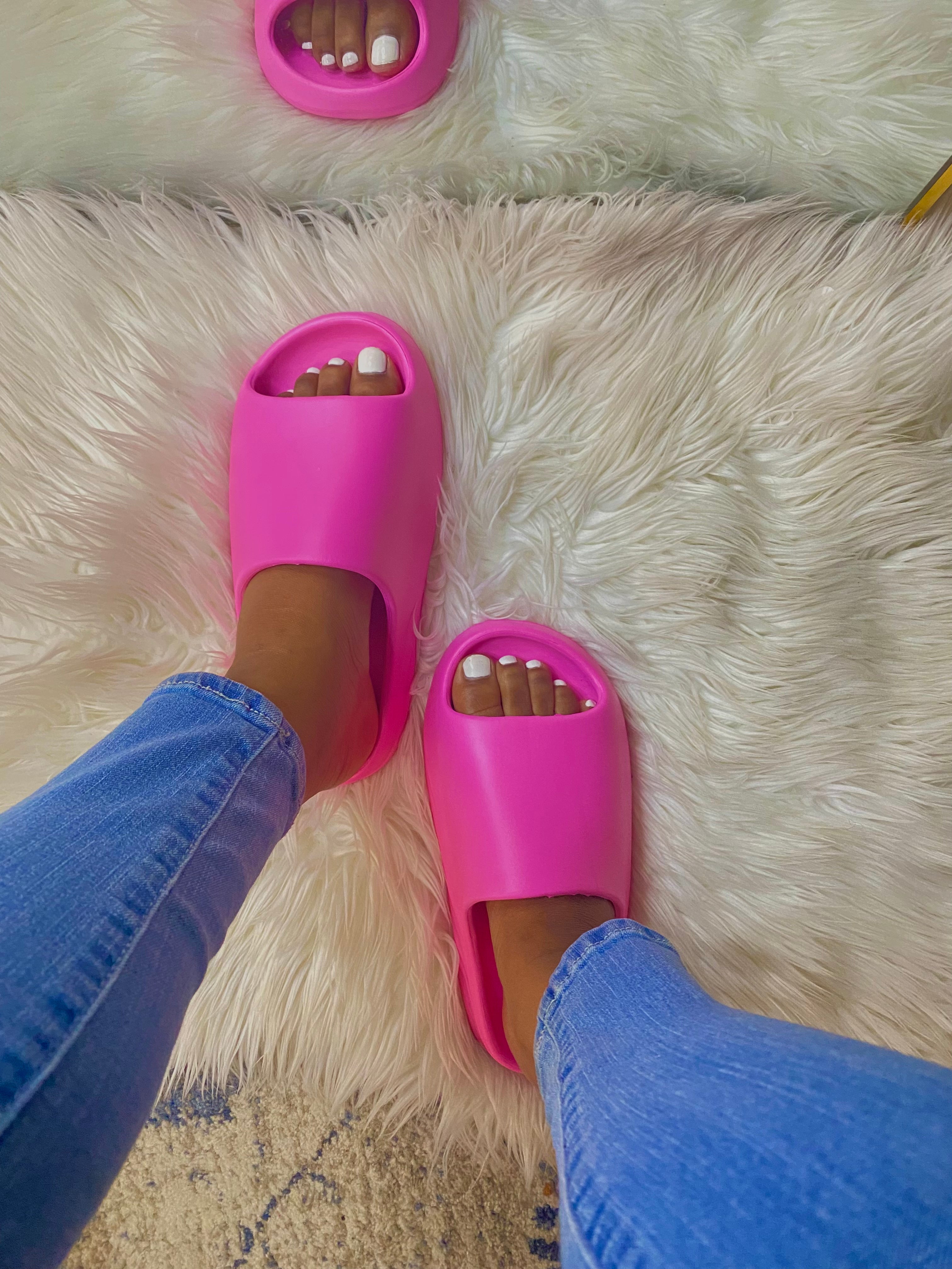 Uni Slides Barbie Pink