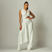 Kerzele One-Shoulder Jumpsuit