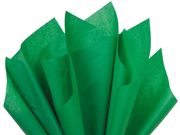 Festive GreenTissue Paper 24 Pack