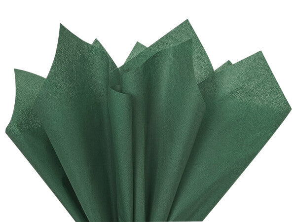 Forest Green Tissue Paper 24 Pack