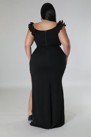 Deina Dress Plus Black