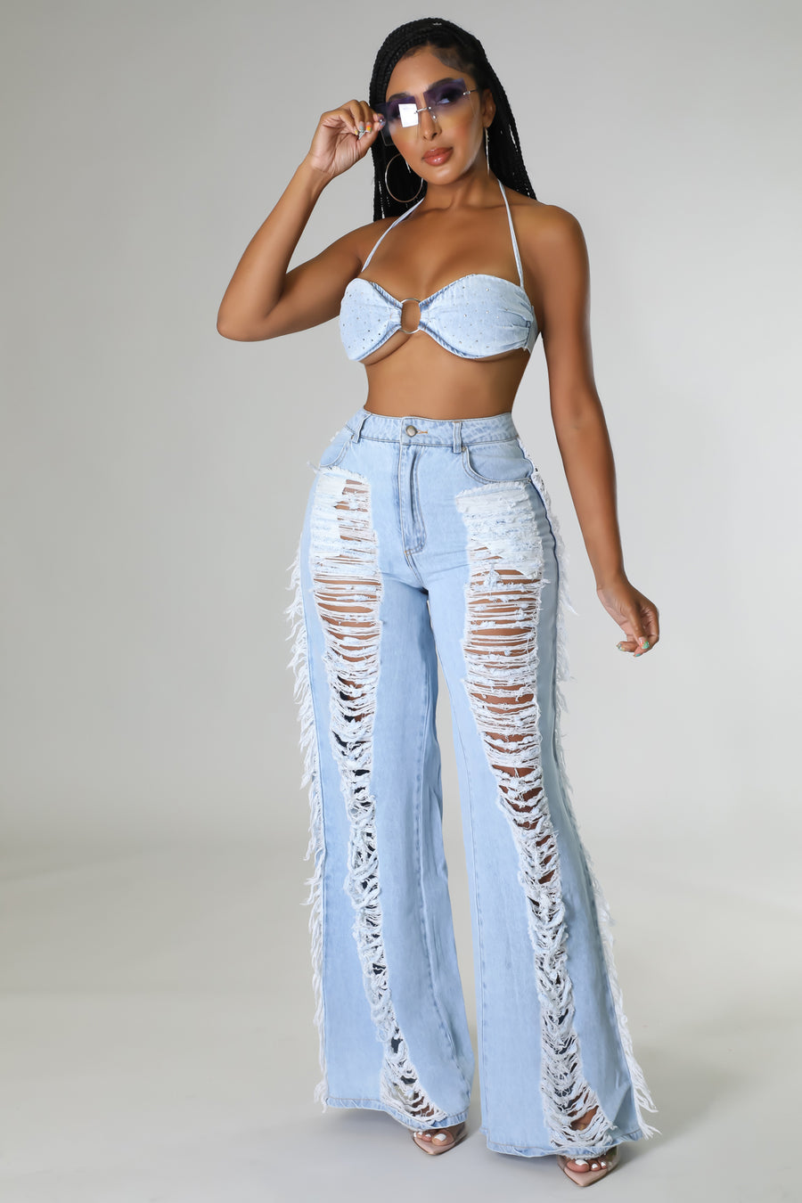 Summer Breeze Denim Set