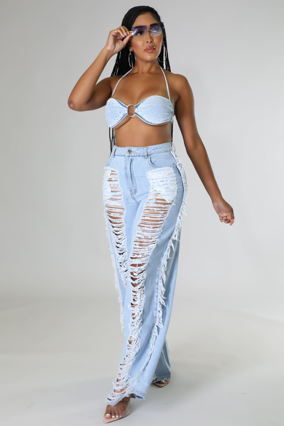 Summer Breeze Denim Set