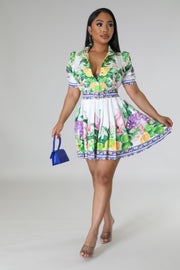 Tropical Brunches Dress