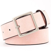 Leatherette Square Belt