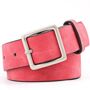 Leatherette Square Belt