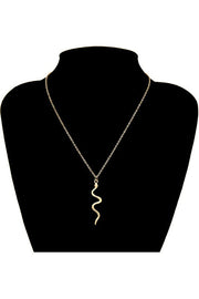 Snake Necklace -Gold