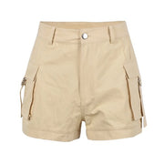 Dem Thighs Shorts -Khaki