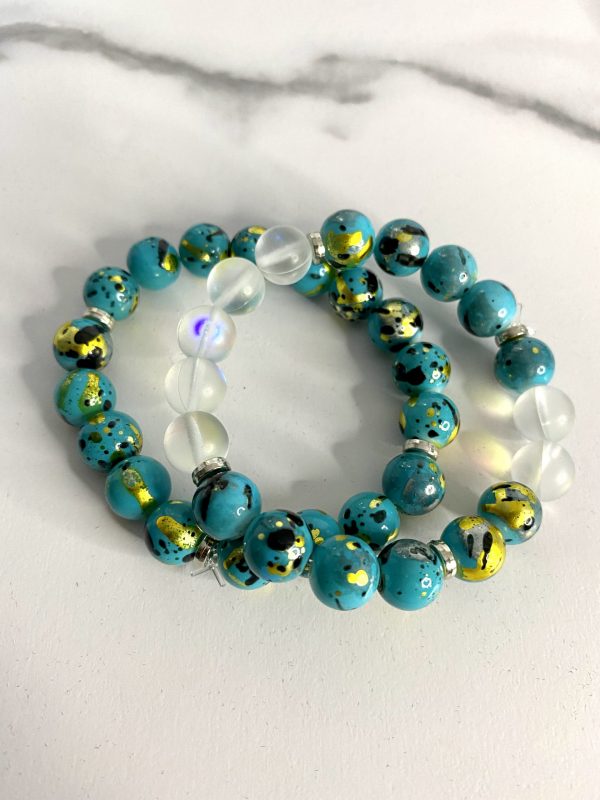 Twinnem Beaded Bracelet - Turquoise Mix